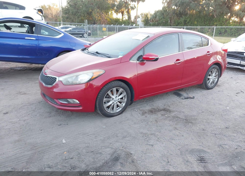 2014 KIA FORTE EX VIN: KNAFX4A80E5216861