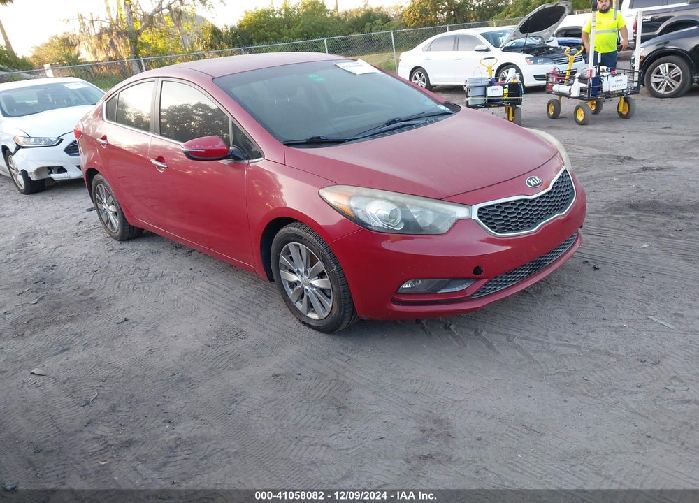 2014 KIA FORTE EX VIN: KNAFX4A80E5216861