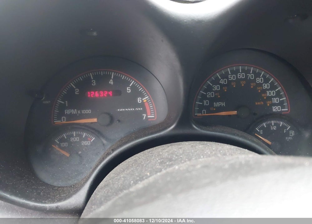 2002 PONTIAC GRAND AM SE VIN: 1G2NE52FX2C282658