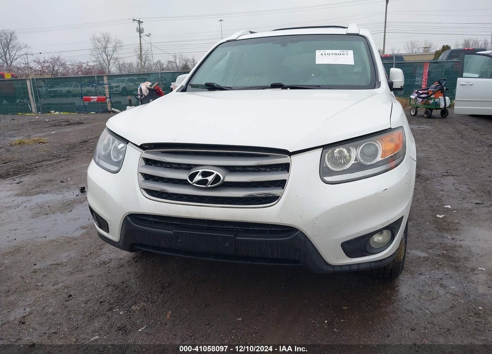 2012 HYUNDAI SANTA FE LIMITED VIN: 5XYZK3AB9CG113074