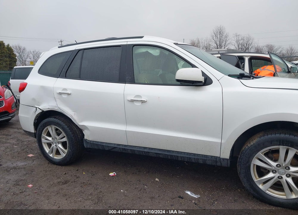 2012 HYUNDAI SANTA FE LIMITED VIN: 5XYZK3AB9CG113074