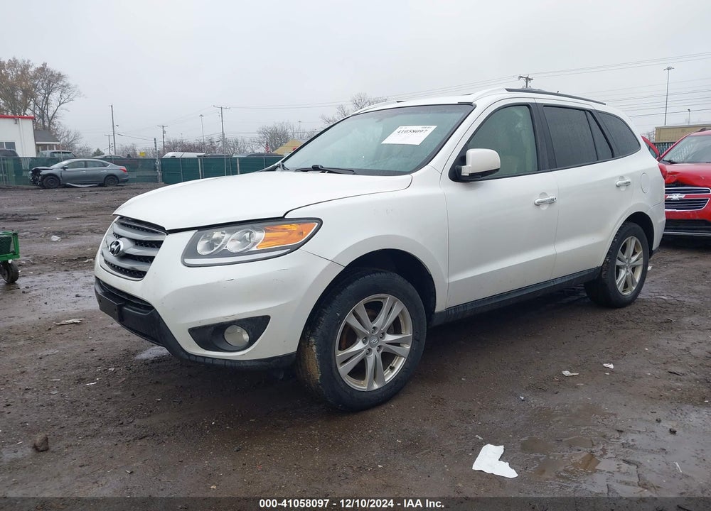 2012 HYUNDAI SANTA FE LIMITED VIN: 5XYZK3AB9CG113074