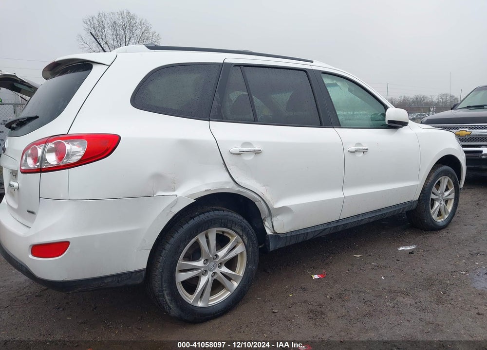 2012 HYUNDAI SANTA FE LIMITED VIN: 5XYZK3AB9CG113074