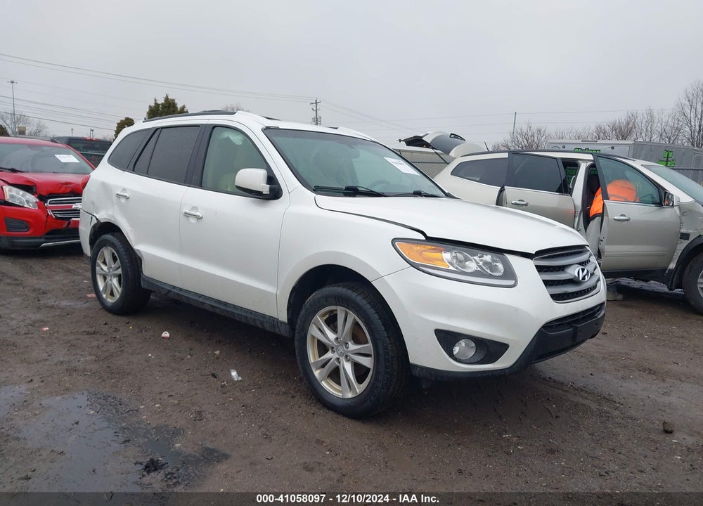 2012 HYUNDAI SANTA FE LIMITED VIN: 5XYZK3AB9CG113074