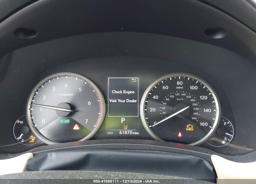 2019 LEXUS NX 300H VIN: JTJBJRBZXK2097864