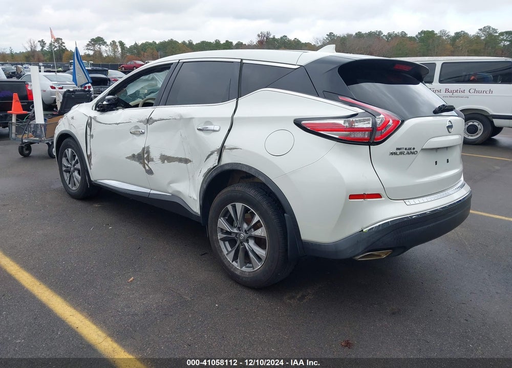 2017 NISSAN MURANO S VIN: 5N1AZ2MG1HN116136