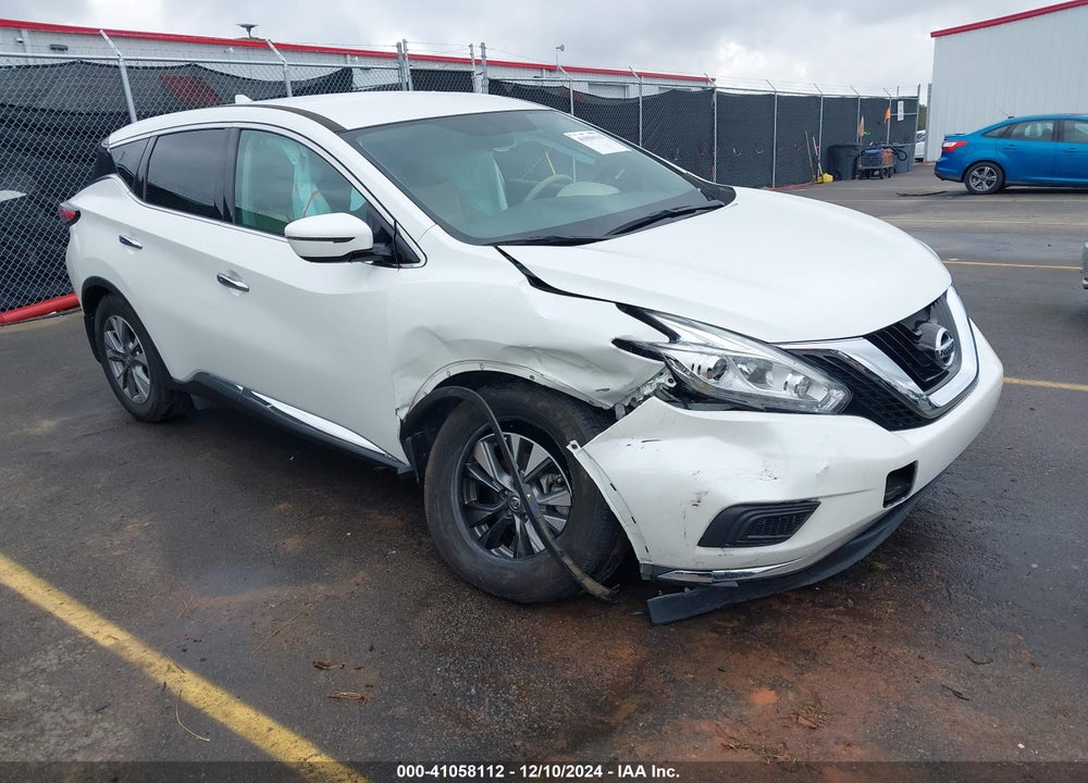 2017 NISSAN MURANO S VIN: 5N1AZ2MG1HN116136