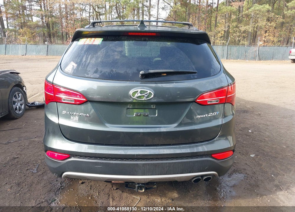 2013 HYUNDAI SANTA FE SPORT 2.0T VIN: 5XYZU3LA1DG110394
