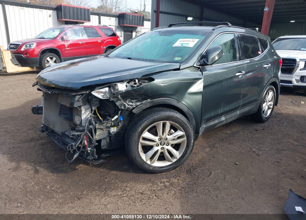2013 HYUNDAI SANTA FE SPORT 2.0T VIN: 5XYZU3LA1DG110394