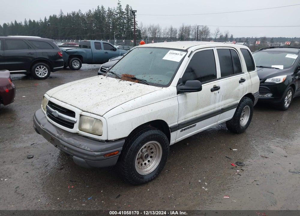 2001 CHEVROLET TRACKER HARD TOP BASE VIN: 2CNBE13C016914940