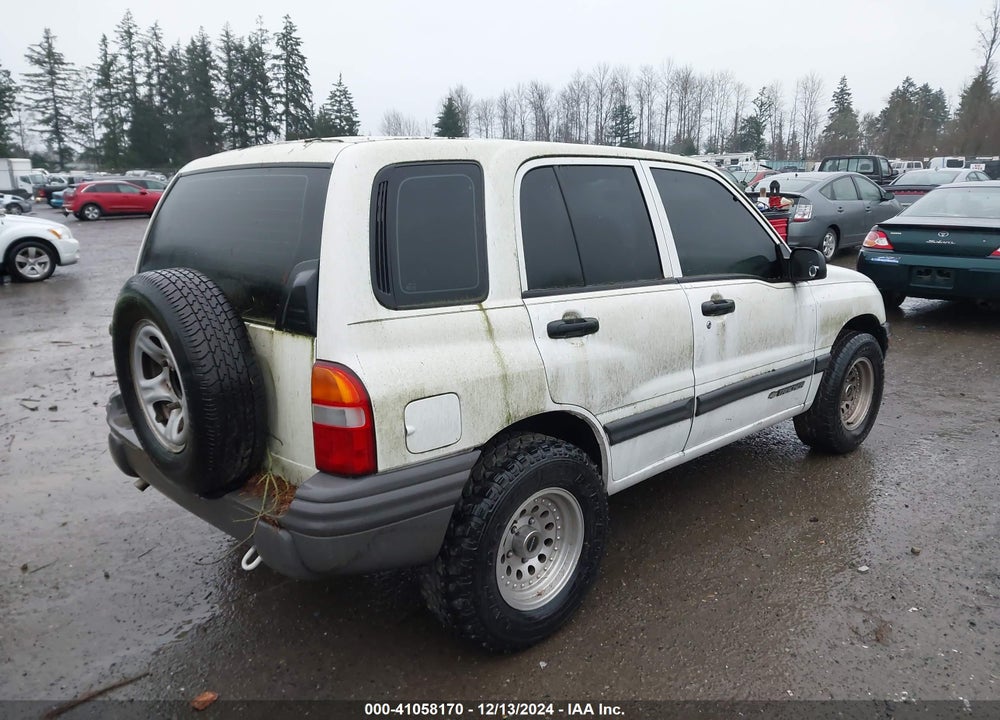 2001 CHEVROLET TRACKER HARD TOP BASE VIN: 2CNBE13C016914940