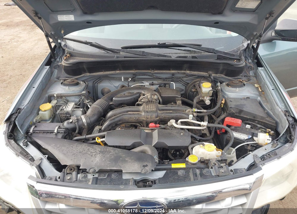 2011 SUBARU FORESTER 2.5X VIN: JF2SHABC4BH751199
