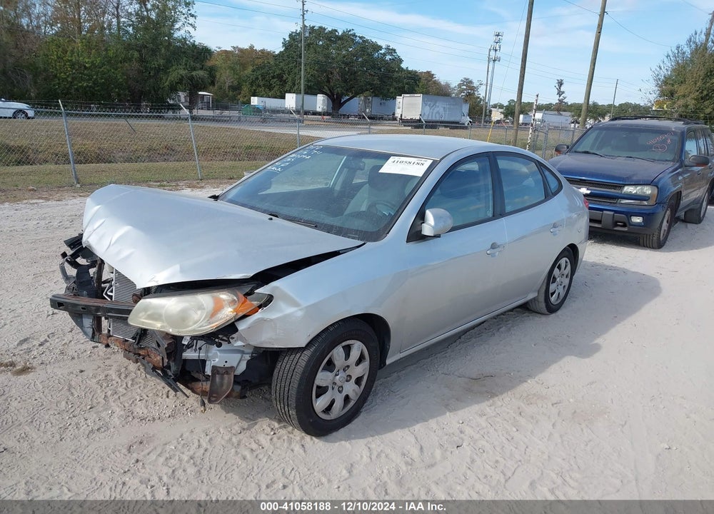 2008 HYUNDAI ELANTRA VIN: KMHDU46D88U559786