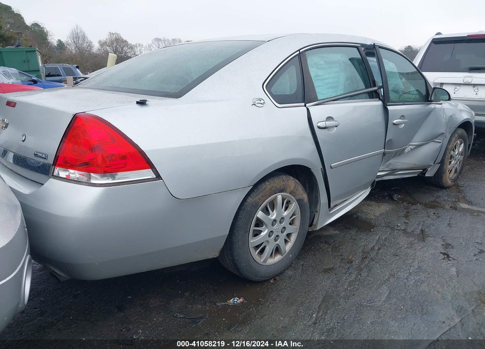 2009 CHEVROLET IMPALA POLICE VIN: 2G1WS57M291251834