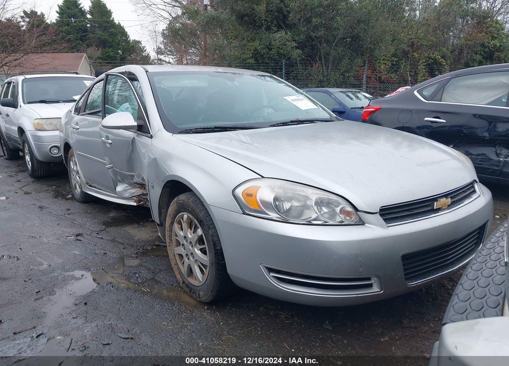 2009 CHEVROLET IMPALA POLICE VIN: 2G1WS57M291251834