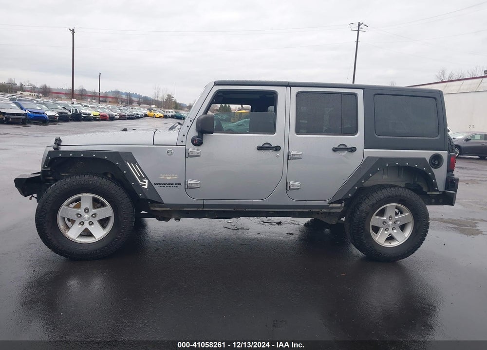 2014 JEEP WRANGLER UNLIMITED SAHARA VIN: 1C4HJWEG8EL110499