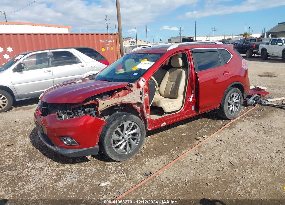 2014 NISSAN ROGUE SL VIN: 5N1AT2MT9EC841053