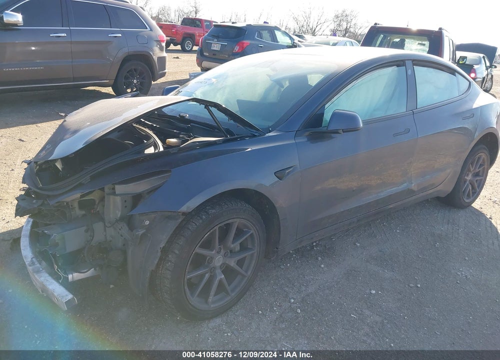 2021 TESLA MODEL 3 LONG RANGE DUAL MOTOR ALL-WHEEL DRIVE VIN: 5YJ3E1EB9MF869380