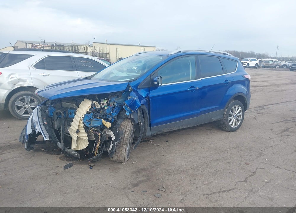 2018 FORD ESCAPE TITANIUM VIN: 1FMCU9J91JUD57292