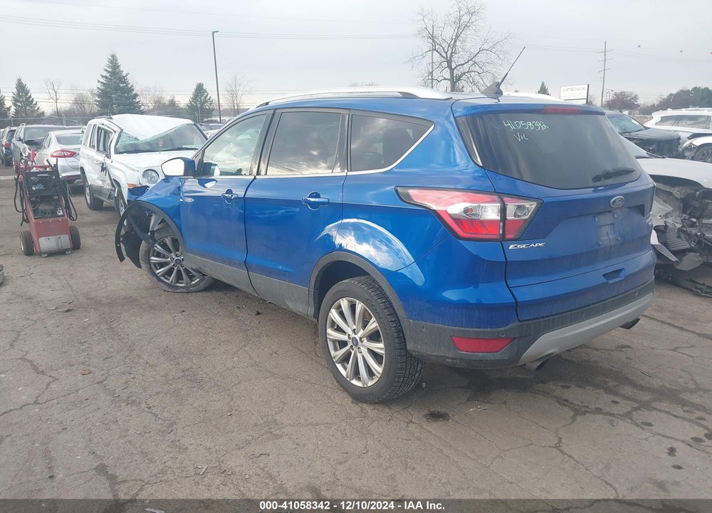 2018 FORD ESCAPE TITANIUM VIN: 1FMCU9J91JUD57292