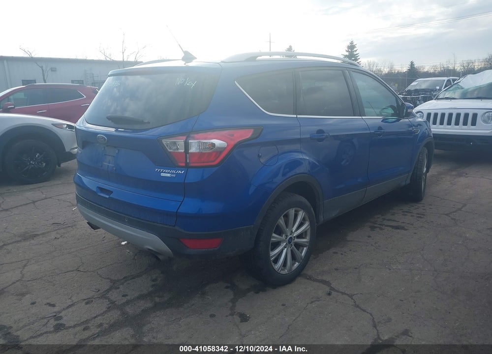2018 FORD ESCAPE TITANIUM VIN: 1FMCU9J91JUD57292