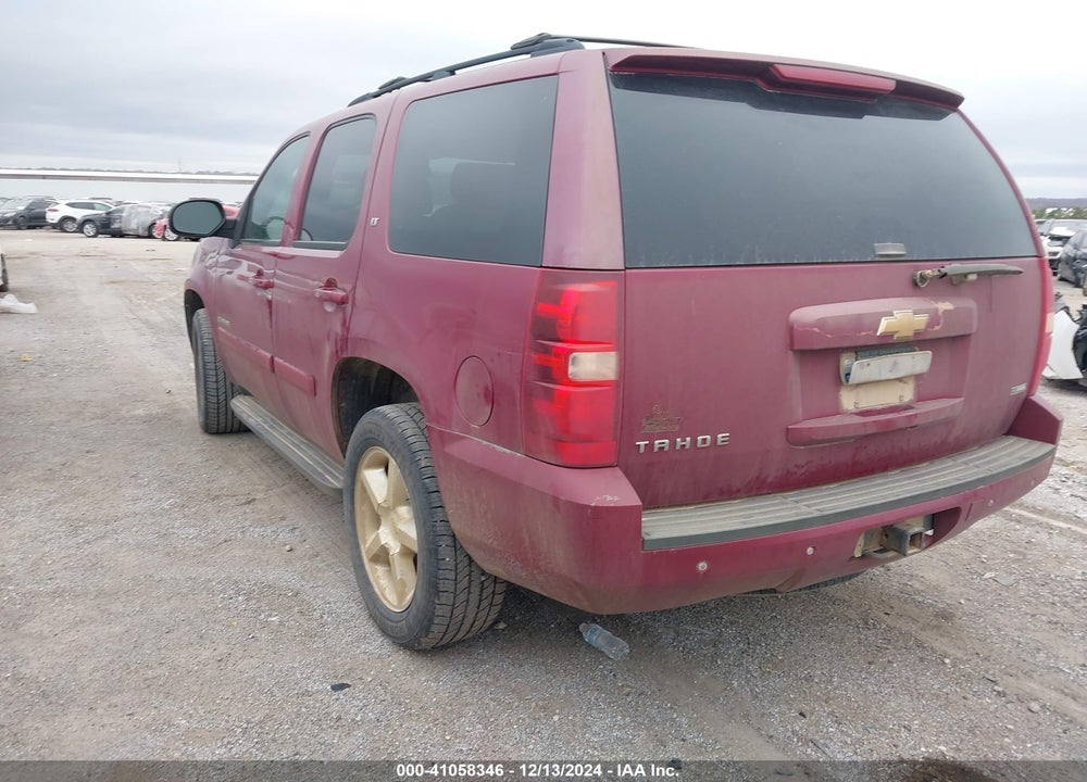 2007 CHEVROLET TAHOE LT VIN: 1GNFK13007R418979