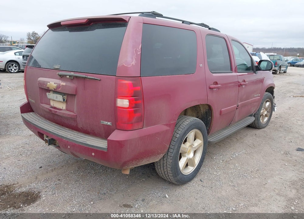 2007 CHEVROLET TAHOE LT VIN: 1GNFK13007R418979