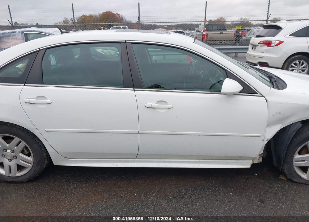 2012 CHEVROLET IMPALA LT VIN: 2G1WG5E33C1274705