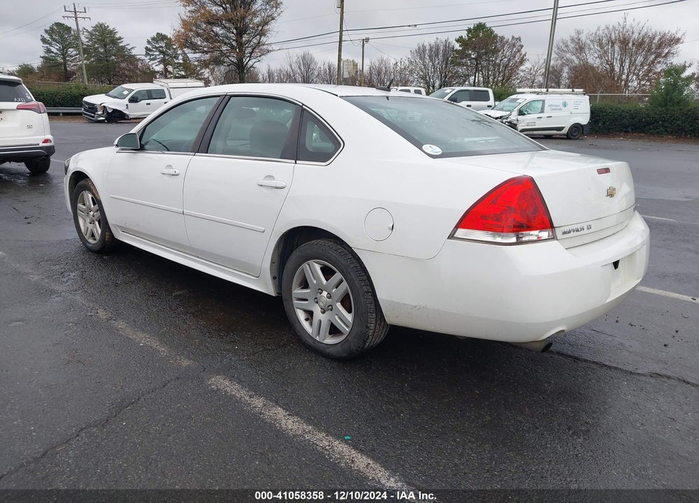 2012 CHEVROLET IMPALA LT VIN: 2G1WG5E33C1274705
