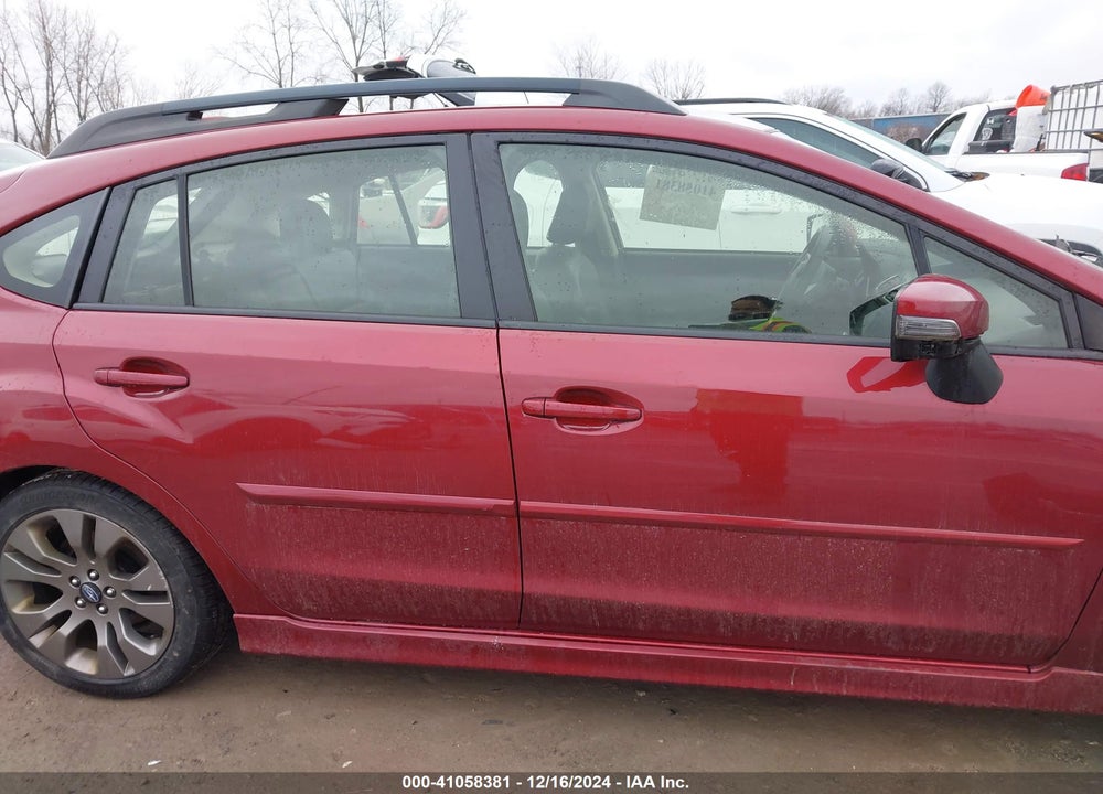 2016 SUBARU IMPREZA 2.0I SPORT LIMITED VIN: JF1GPAY68GH218357