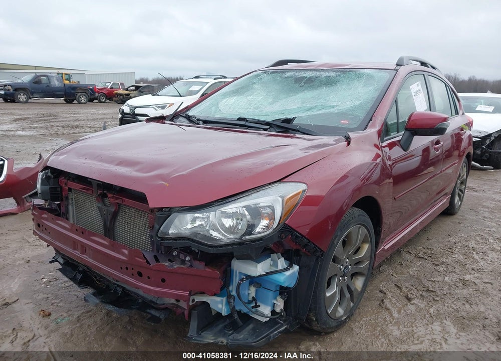 2016 SUBARU IMPREZA 2.0I SPORT LIMITED VIN: JF1GPAY68GH218357