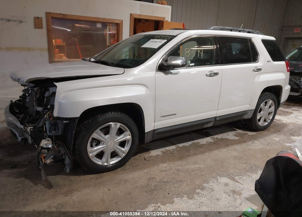 2016 GMC TERRAIN SLT VIN: 2GKFLUEK0G6357381