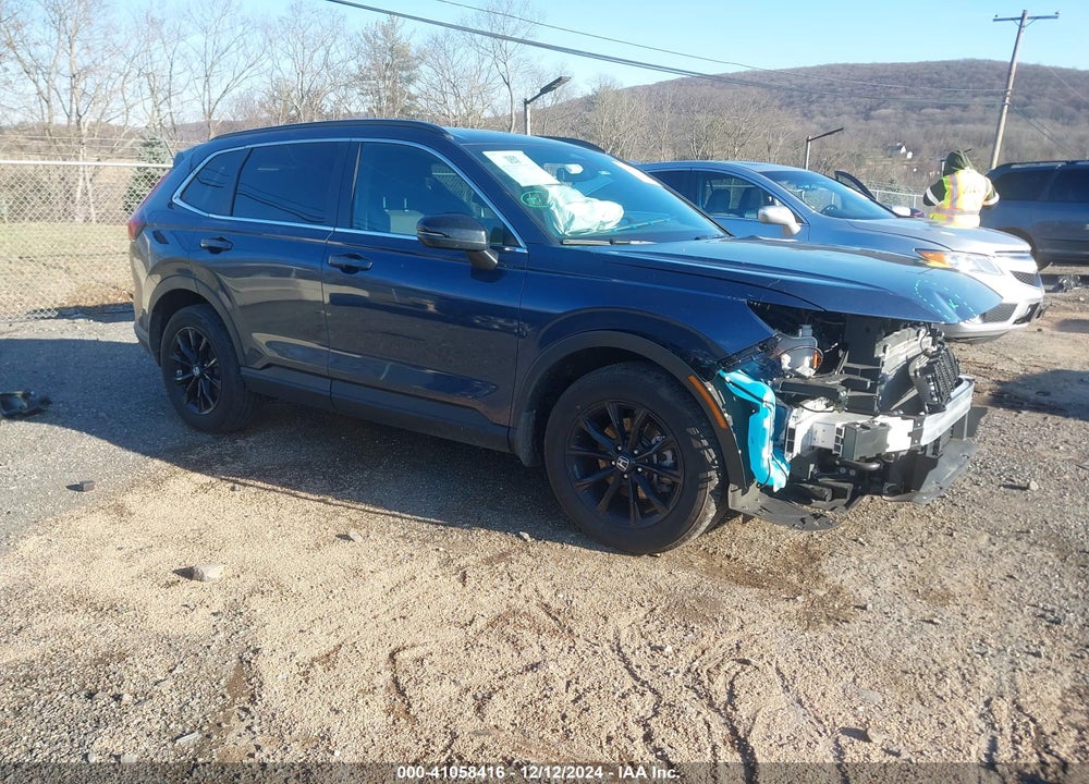 2024 HONDA CR-V HYBRID SPORT VIN: 7FARS6H55RE021627