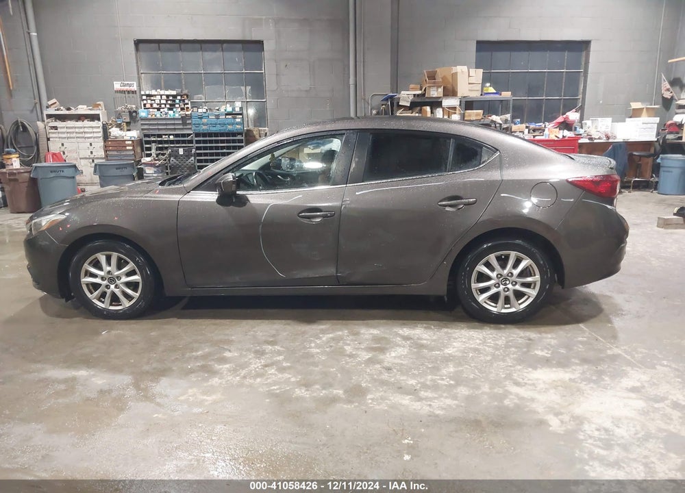 2014 MAZDA 3 I TOURING VIN: JM1BM1V76E1122808