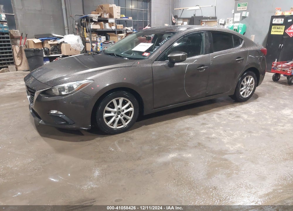 2014 MAZDA 3 I TOURING VIN: JM1BM1V76E1122808