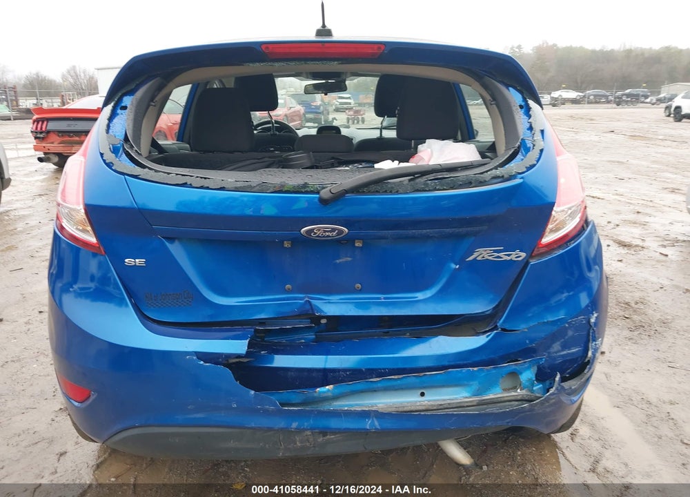 2018 FORD FIESTA SE VIN: 3FADP4EJ6JM101358