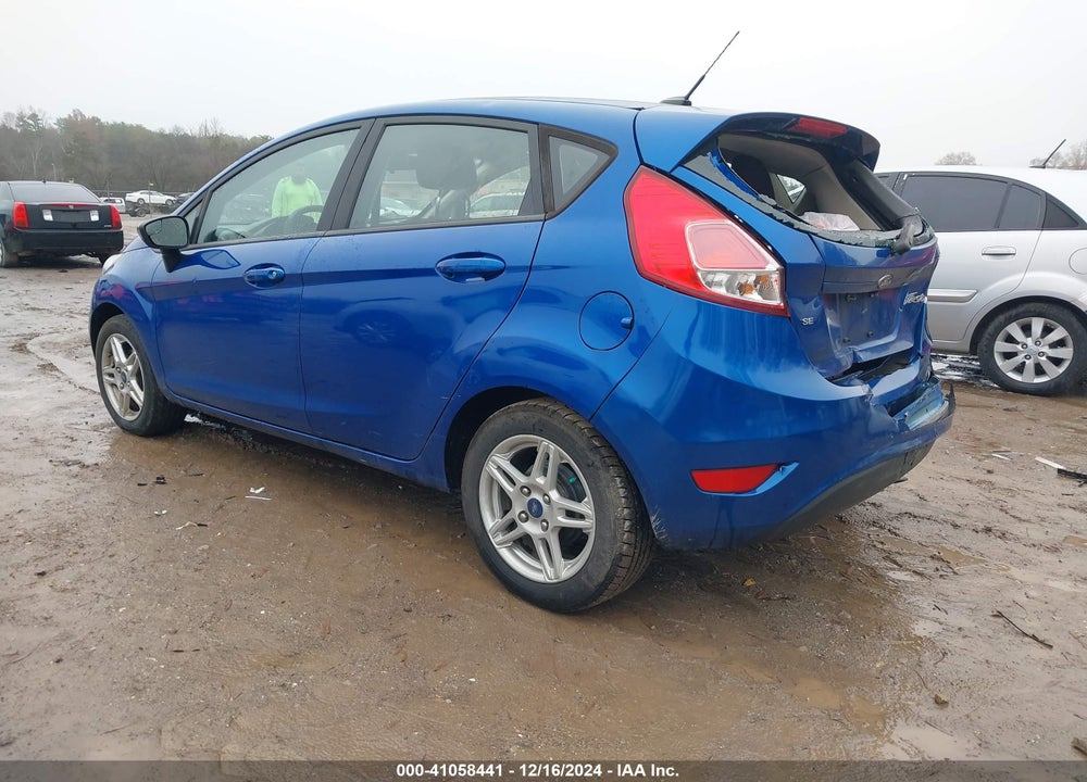 2018 FORD FIESTA SE VIN: 3FADP4EJ6JM101358