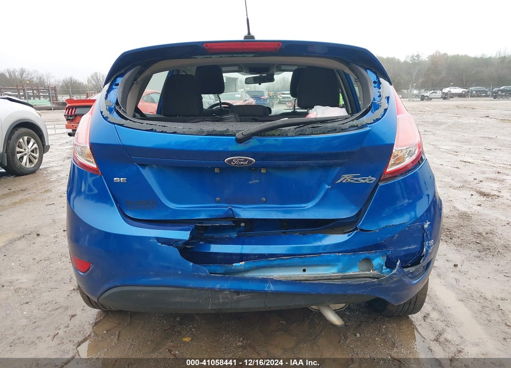 2018 FORD FIESTA SE VIN: 3FADP4EJ6JM101358