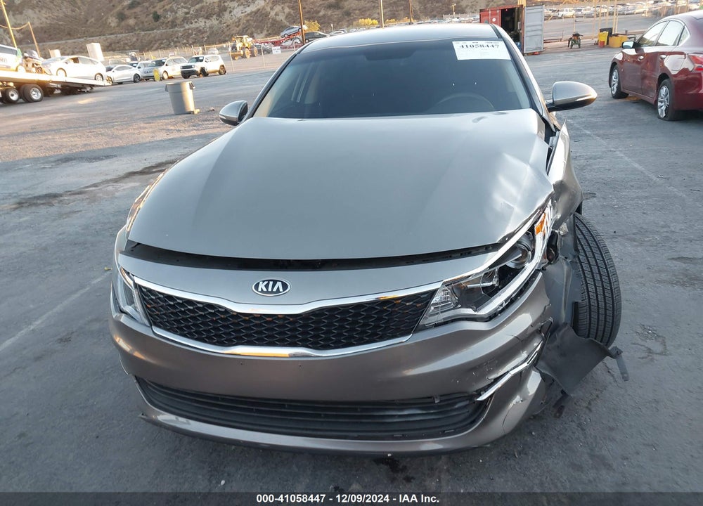 2016 KIA OPTIMA VIN: 5XXGT4L36GG106321