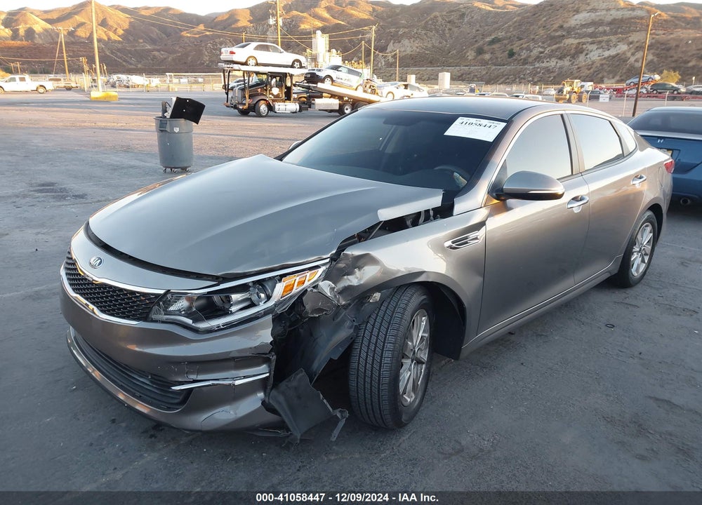 2016 KIA OPTIMA VIN: 5XXGT4L36GG106321