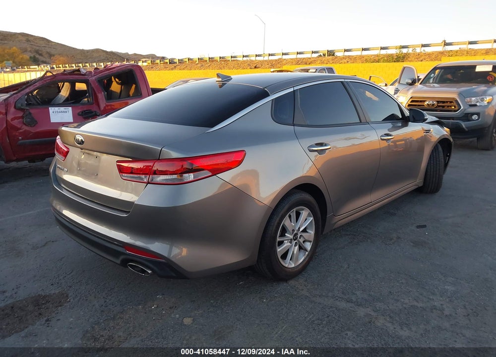 2016 KIA OPTIMA VIN: 5XXGT4L36GG106321