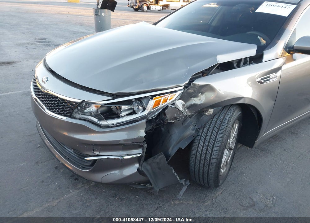 2016 KIA OPTIMA VIN: 5XXGT4L36GG106321