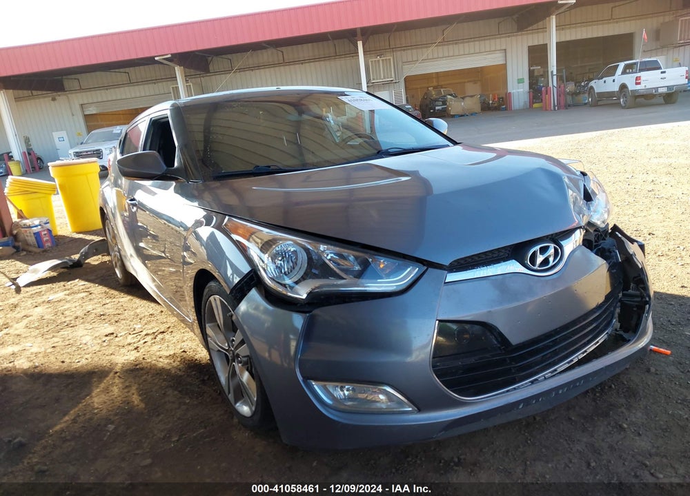 2017 HYUNDAI VELOSTER VALUE EDITION VIN: KMHTC6AD7HU315998