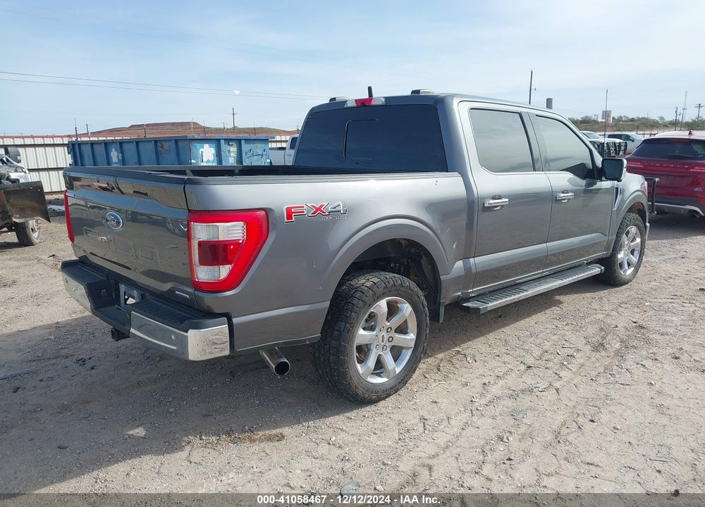 2021 FORD F-150 LARIAT VIN: 1FTFW1E8XMFC30094