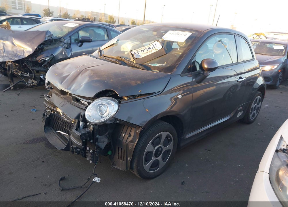 2016 FIAT 500E BATTERY ELECTRIC VIN: 3C3CFFGE7GT180269