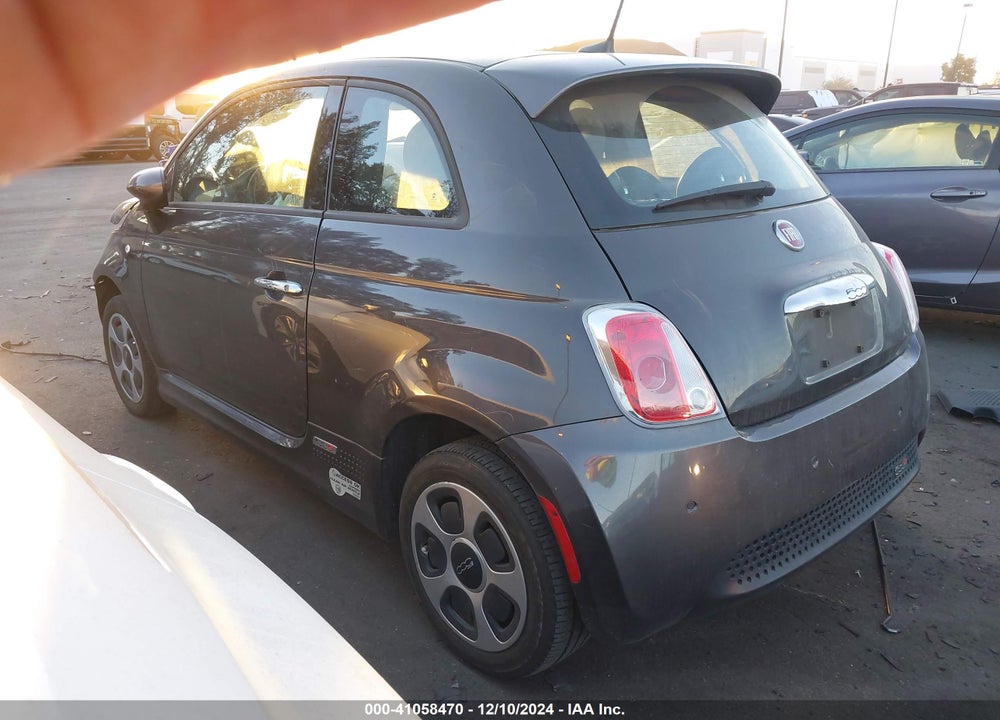 2016 FIAT 500E BATTERY ELECTRIC VIN: 3C3CFFGE7GT180269