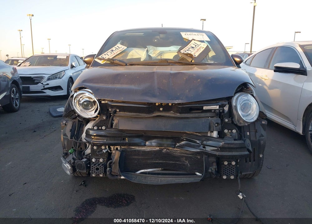 2016 FIAT 500E BATTERY ELECTRIC VIN: 3C3CFFGE7GT180269