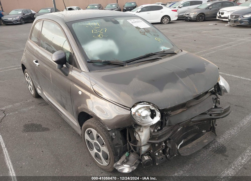 2016 FIAT 500E BATTERY ELECTRIC VIN: 3C3CFFGE7GT180269