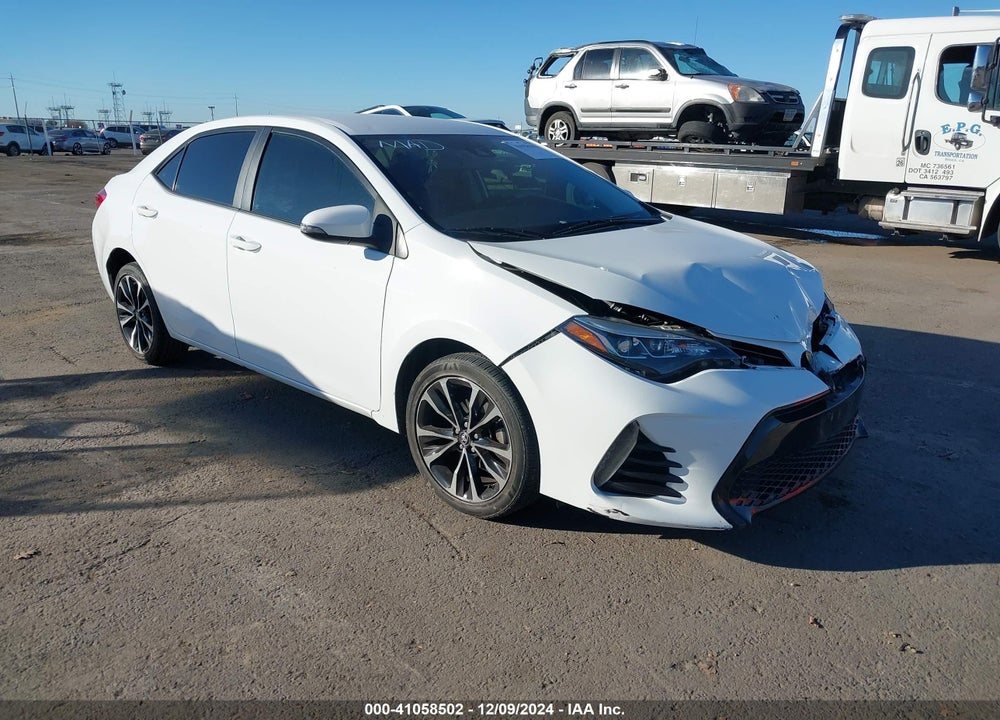 2019 TOYOTA COROLLA SE VIN: 5YFBURHE8KP882612