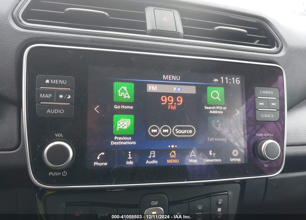 2021 NISSAN LEAF SV PLUS 62 KWH VIN: 1N4BZ1CV8MC556403